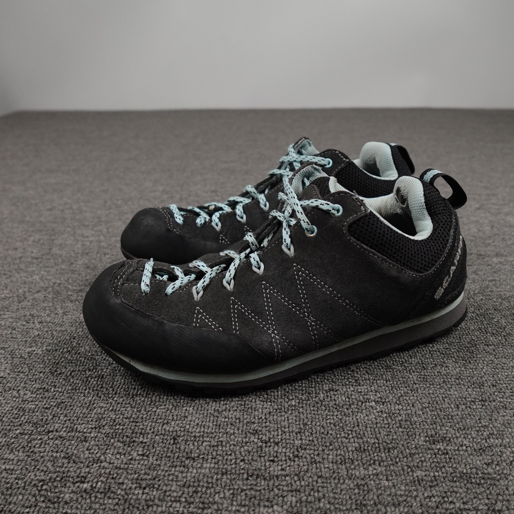 SCARPA Shoes Womens Size 7.5 US 39 EU Gray Crux WMN Approach Hiking 72053-352.5